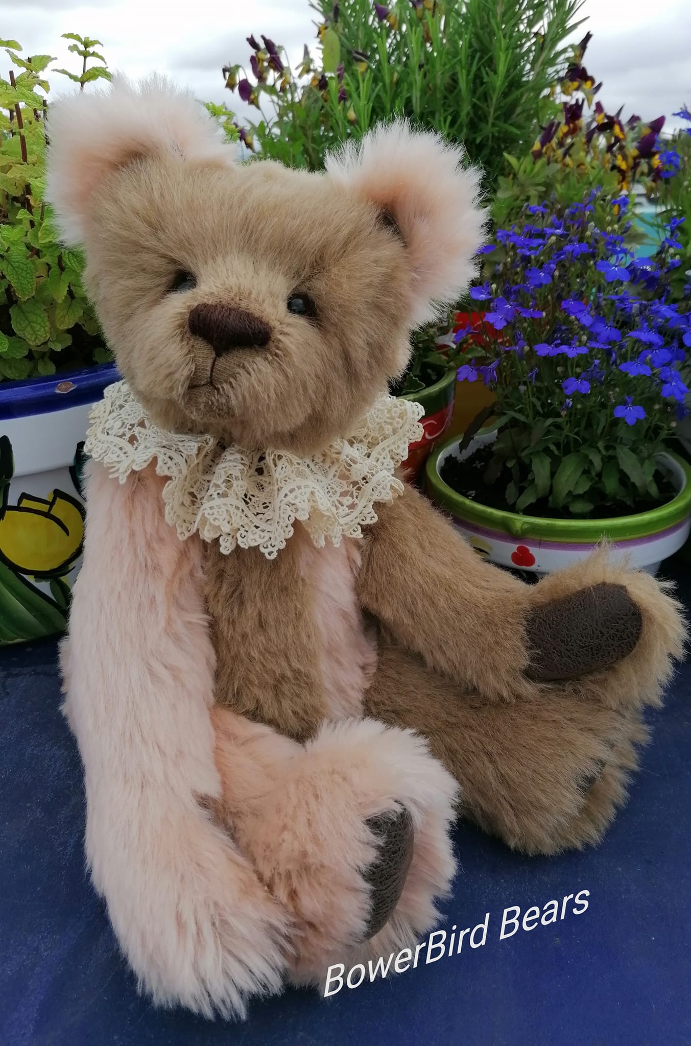 Dom Bigodes - Handmade One of a Kind Teddy Bear